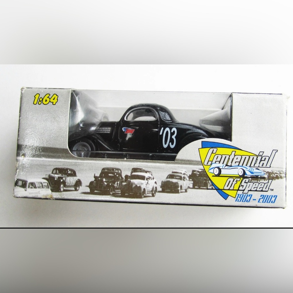 Team Caliber Centennial Of Speed Black Ford Coupe '03 1903-2003 1:64 NEW IN BOX